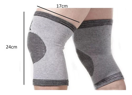 Kit Protector de Compresión de Bambú x8 (Rodilleras, Coderas, Tobilleras y Muñequeras)