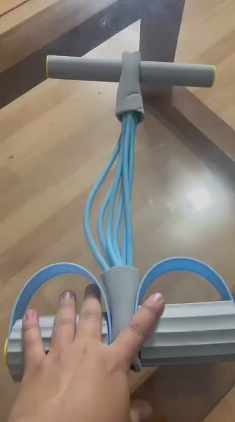 Banda de Resistencia con Pedal – Tonifica Abdomen, Piernas y Glúteos en Casa